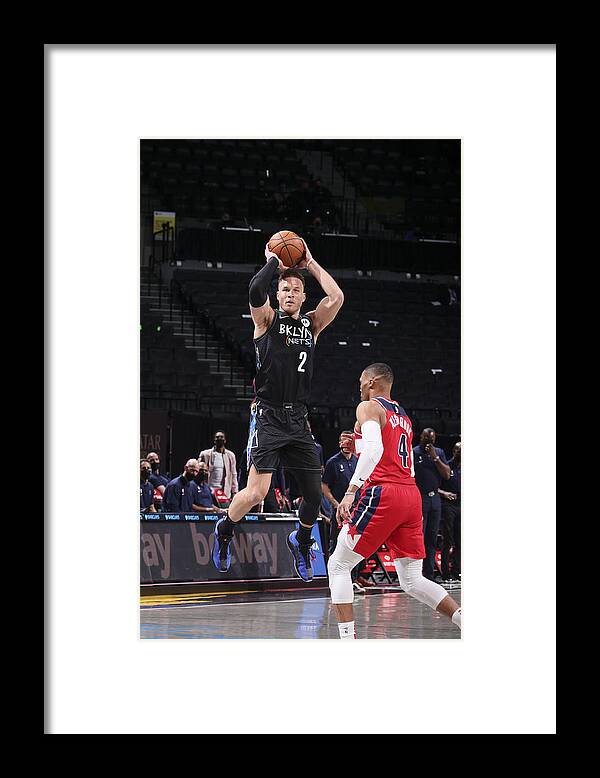 Blake Griffin Framed Print featuring the photograph Blake Griffin #7 by Nathaniel S. Butler