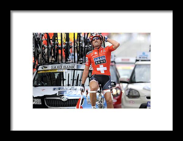 Celebration Framed Print featuring the photograph Cycling: 94th Tour of Flanders 2010 by Tim de Waele