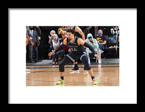 Playoffs Framed Print featuring the photograph Dillon Brooks by Joe Murphy