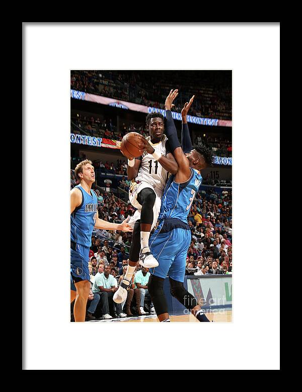 Jrue Holiday Framed Print featuring the photograph Jrue Holiday #7 by Layne Murdoch