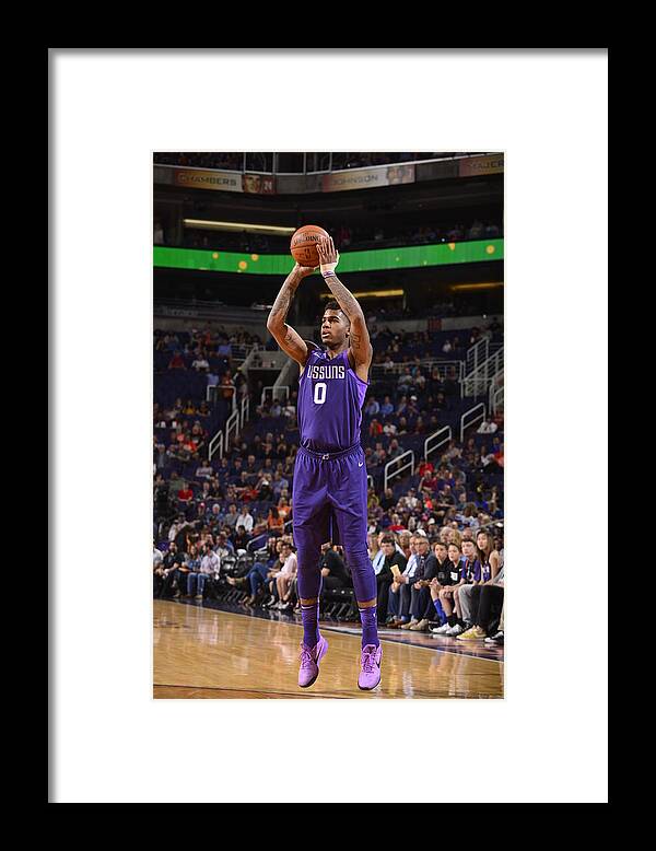 Marquese Chriss Framed Print featuring the photograph Marquese Chriss #7 by Barry Gossage