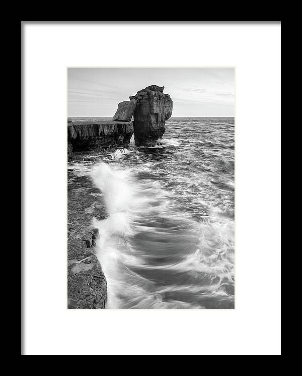 Portland Framed Print featuring the photograph Portland Bill Seascapes #7 by Ian Middleton
