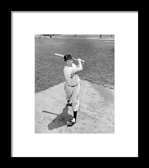 People Framed Print featuring the photograph Ralph Kiner #7 by Kidwiler Collection
