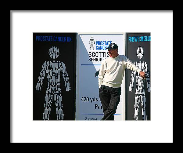 Scotland Framed Print featuring the photograph Scottish Senior Open - Day Three #7 by Phil Inglis
