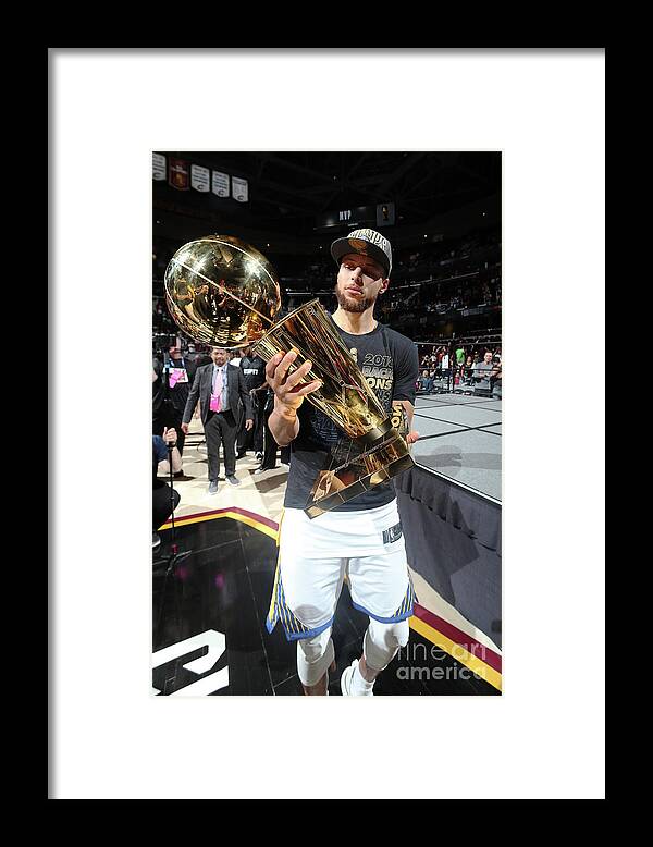 Playoffs Framed Print featuring the photograph Stephen Curry by Nathaniel S. Butler