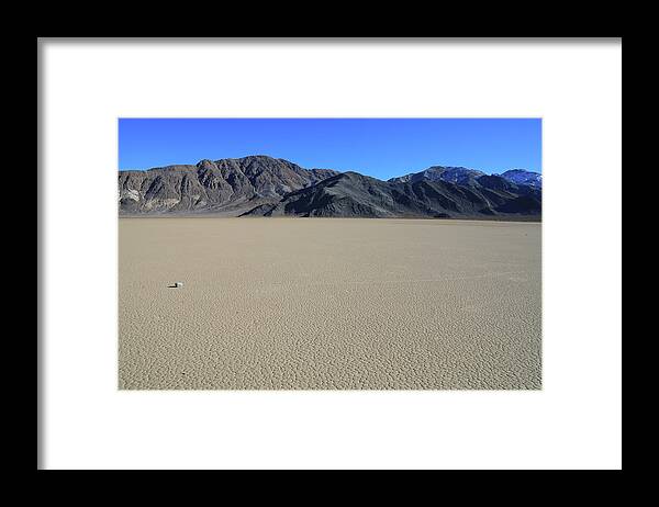 California Framed Print featuring the photograph Traveling Stone #7 by Jonathan Babon