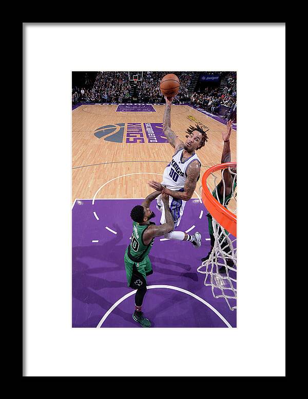 Nba Pro Basketball Framed Print featuring the photograph Willie Cauley-stein by Rocky Widner