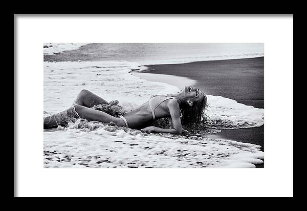 Model Actor Rachel Murphy Framed Print featuring the photograph Actor Rachael Murphy 7410-300 by Amyn Nasser