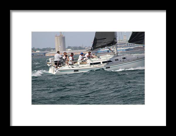  Framed Print featuring the photograph The race #79 by Jean Wolfrum
