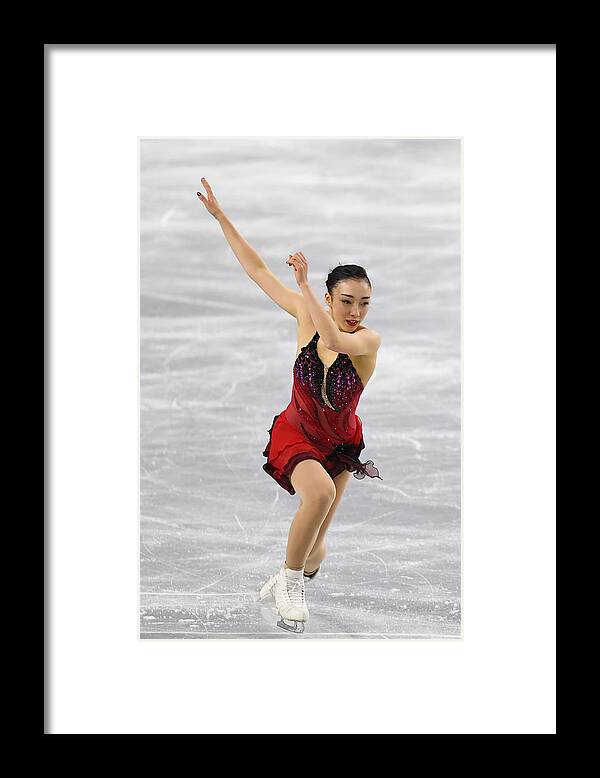 People Framed Print featuring the photograph 86th All Japan Figure Skating Championships - Day 1 by Atsushi Tomura