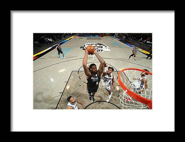 Deandre Jordan Framed Print featuring the photograph Deandre Jordan #8 by Nathaniel S. Butler