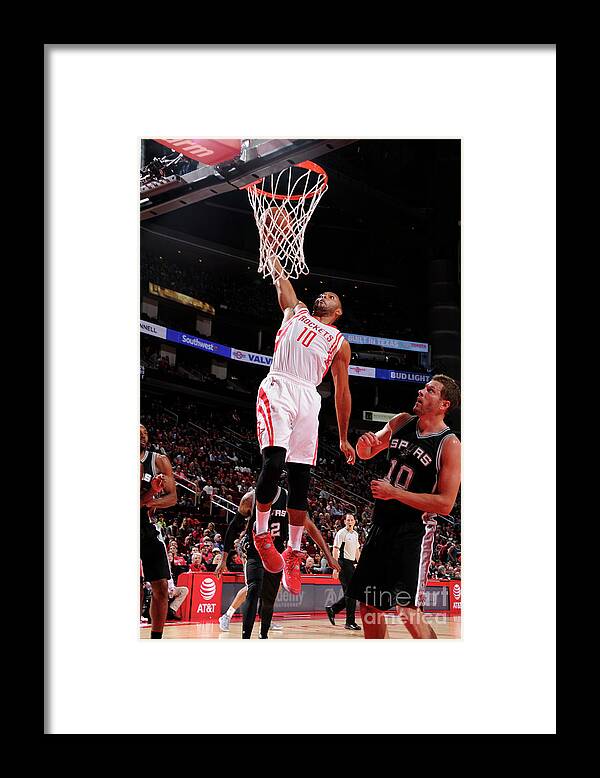 Nba Pro Basketball Framed Print featuring the photograph Eric Gordon by Bill Baptist