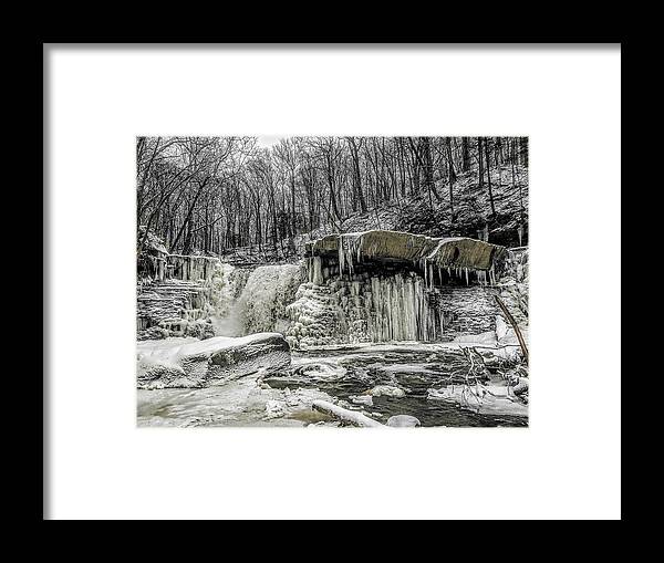  Framed Print featuring the photograph Great Falls by Brad Nellis