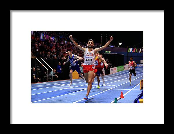 Championship Framed Print featuring the photograph IAAF World Indoor Championships - Day Three #8 by Stephen Pond