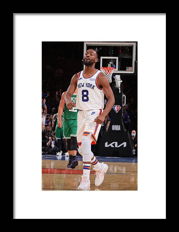 Kemba Walker Framed Print featuring the photograph Kemba Walker #8 by Nathaniel S. Butler