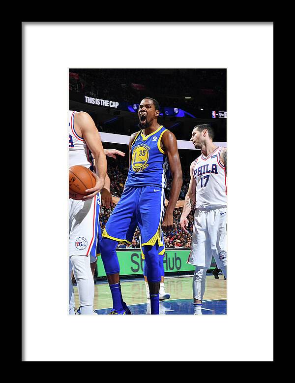 Kevin Durant Framed Print featuring the photograph Kevin Durant #8 by Jesse D. Garrabrant