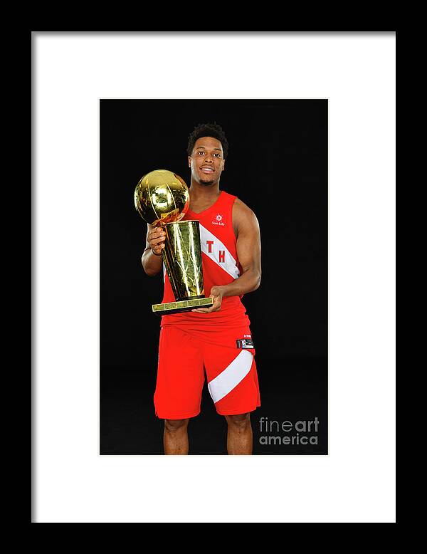 Playoffs Framed Print featuring the photograph Kyle Lowry by Jesse D. Garrabrant