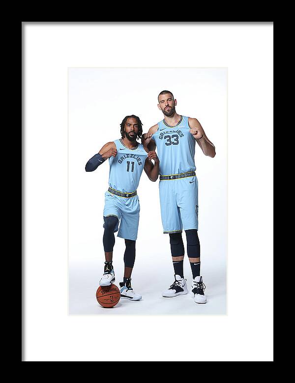 Media Day Framed Print featuring the photograph Mike Conley by Joe Murphy