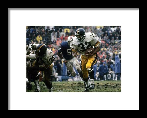 Sports Ball Framed Print featuring the photograph Pittsburgh Steelers v Buffalo Bills #8 by Focus On Sport