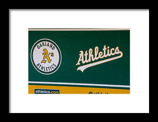 American League Baseball Framed Print featuring the photograph San Francisco Giants v Oakland Athletics #8 by Jason O. Watson
