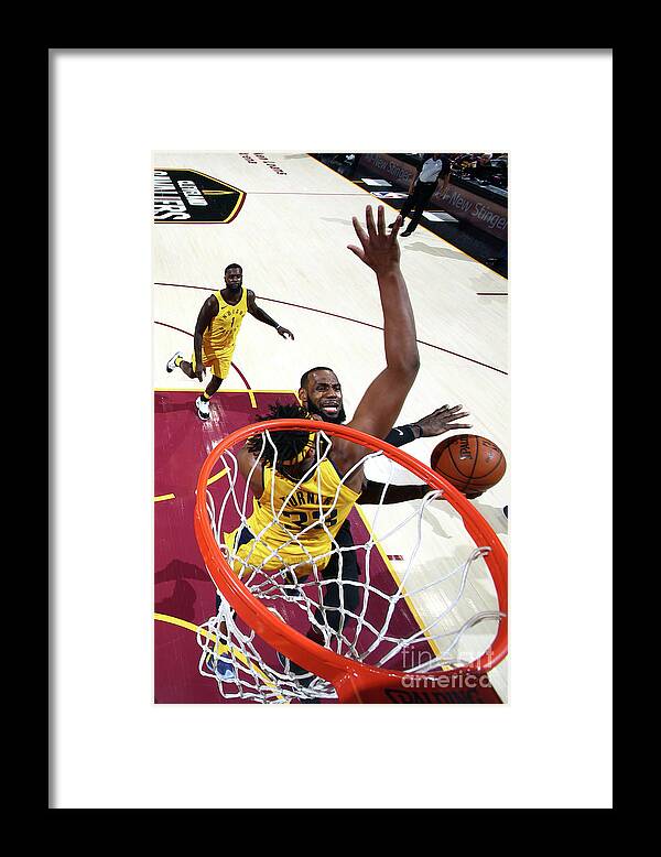 Lebron James Framed Print featuring the photograph Lebron James #80 by Nathaniel S. Butler