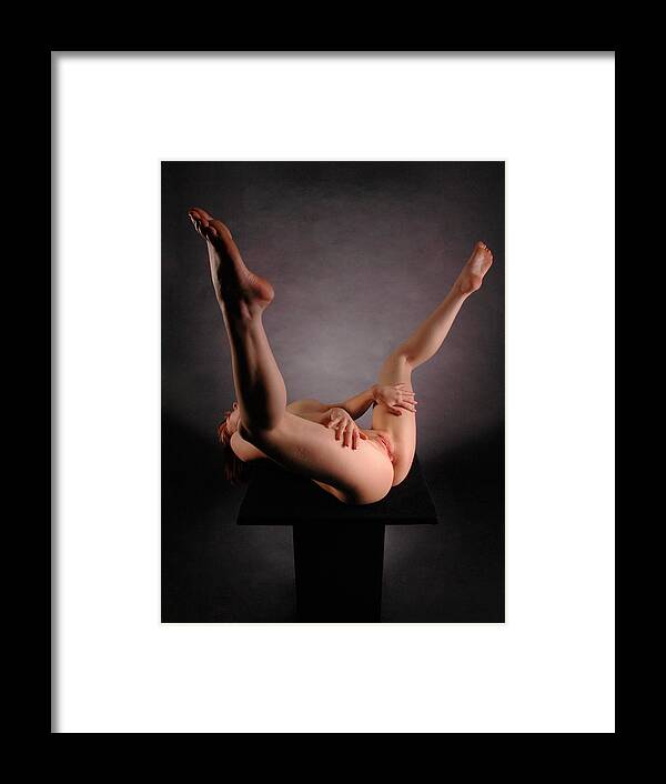 Glamour Framed Print featuring the photograph 8966 Eros Revealed by Chris Maher