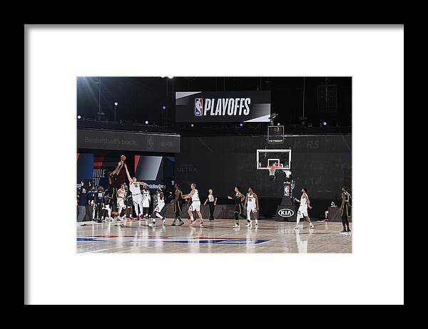 Playoffs Framed Print featuring the photograph Anthony Davis by Andrew D. Bernstein