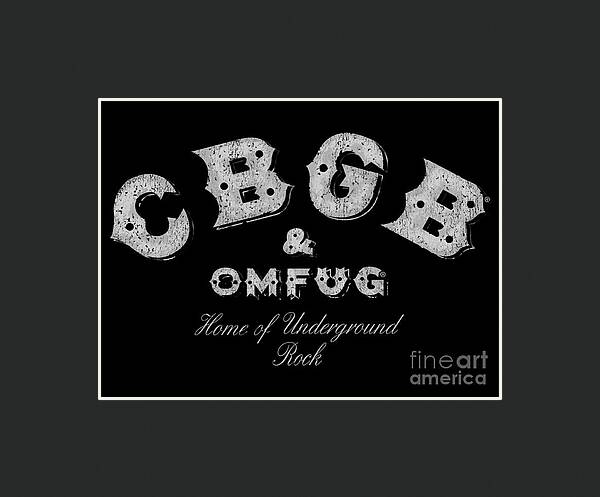 Cbgb And Omfug by Angelina Lovegrove