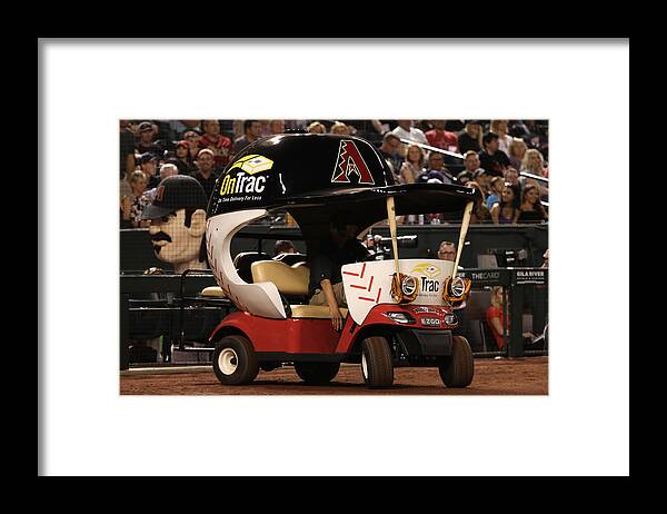 American League Baseball Framed Print featuring the photograph Colorado Rockies v Arizona Diamondbacks #9 by Christian Petersen