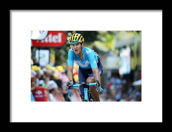 The Olympic Games Framed Print featuring the photograph Cycling: 105th Tour de France 2018 / Stage 16 #9 by Chris Graythen