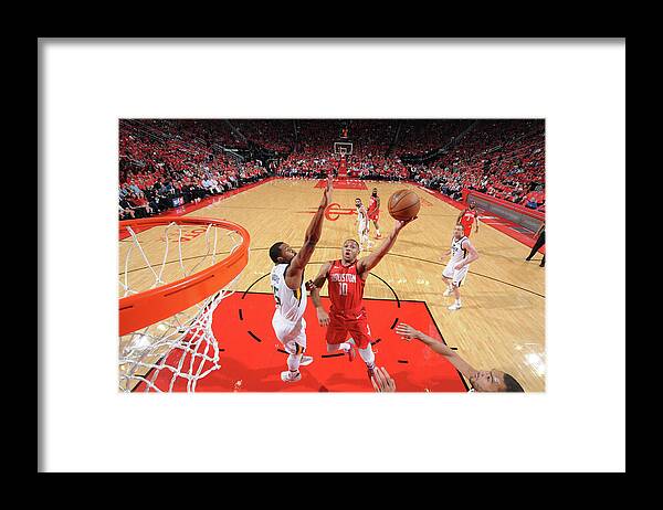 Playoffs Framed Print featuring the photograph Eric Gordon by Bill Baptist