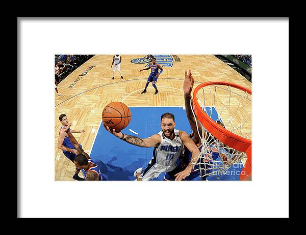 Nba Pro Basketball Framed Print featuring the photograph Evan Fournier by Fernando Medina
