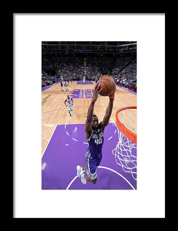 Harrison Barnes Framed Print featuring the photograph Harrison Barnes by Rocky Widner