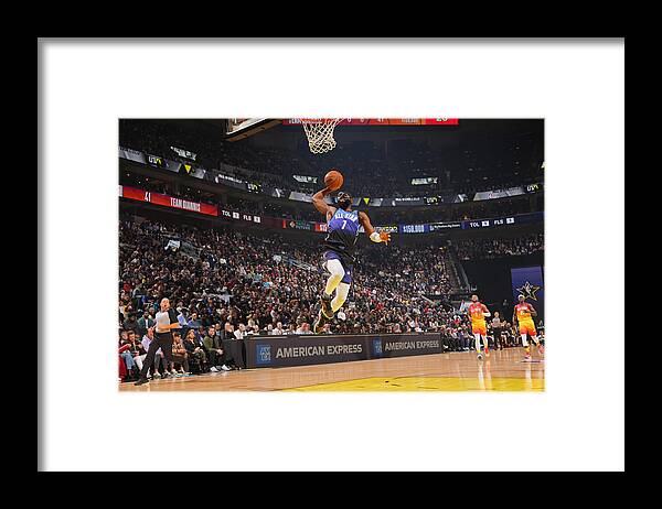 Jaylen Brown Framed Print featuring the photograph Jaylen Brown #9 by Jesse D. Garrabrant