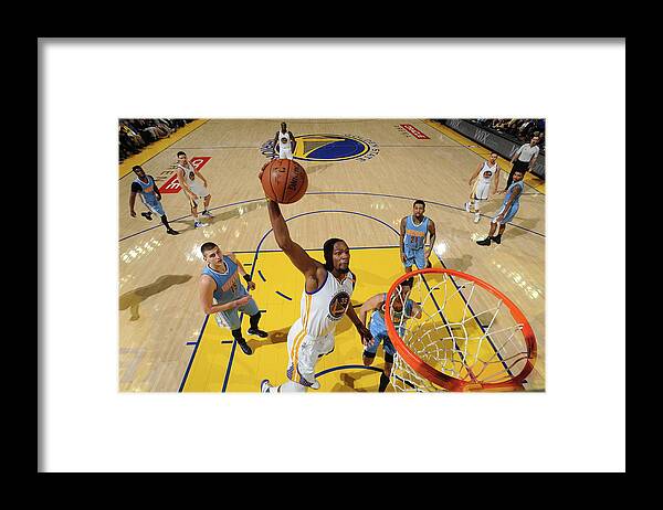 Nba Pro Basketball Framed Print featuring the photograph Kevin Durant by Noah Graham