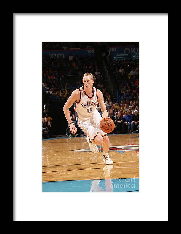 Nba Pro Basketball Framed Print featuring the photograph Kyle Singler by Layne Murdoch