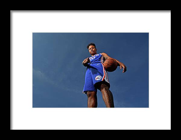 Nba Pro Basketball Framed Print featuring the photograph Markelle Fultz by Jesse D. Garrabrant