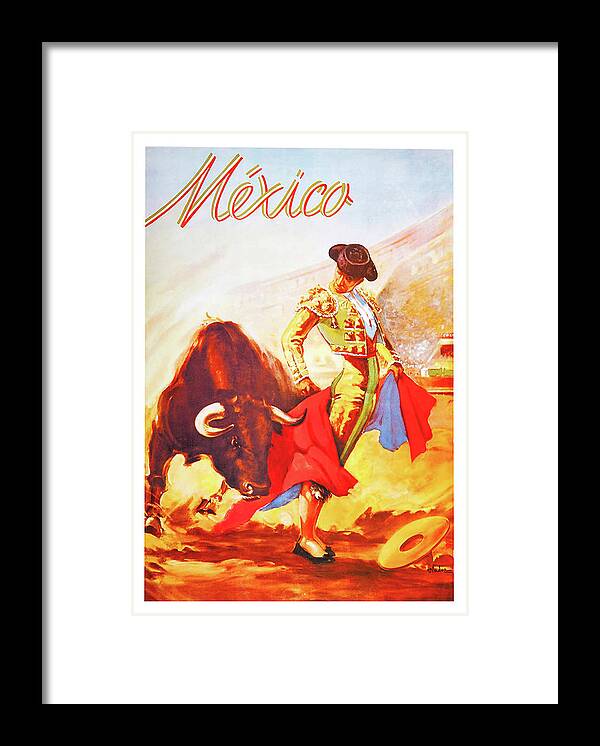 Mexico Framed Print featuring the digital art Mexico #9 by Long Shot