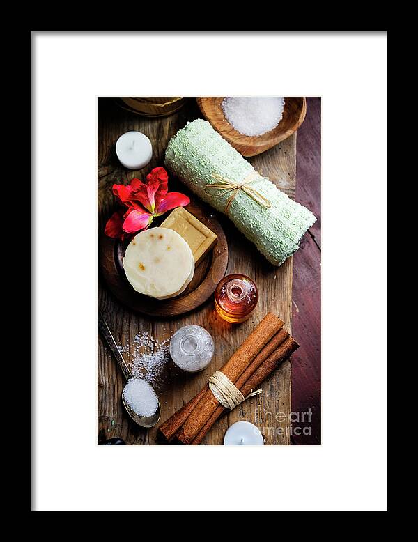 Spa Framed Print featuring the photograph Spa Concept #9 by Jelena Jovanovic