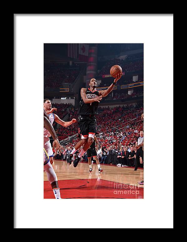 Playoffs Framed Print featuring the photograph Trevor Ariza by Bill Baptist
