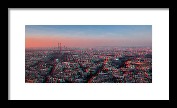 City Framed Print featuring the digital art Paris is Forever #94 by TintoDesigns