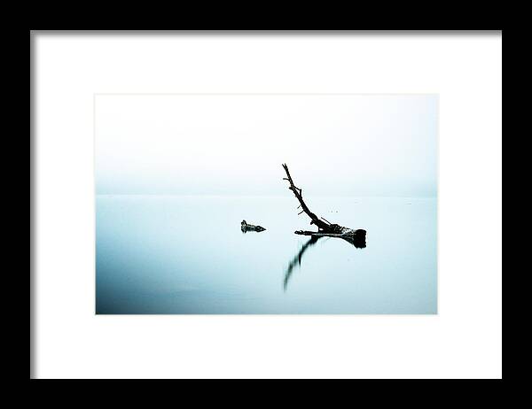 Blue Framed Print featuring the photograph A Blue Infinity by Tim Kuret