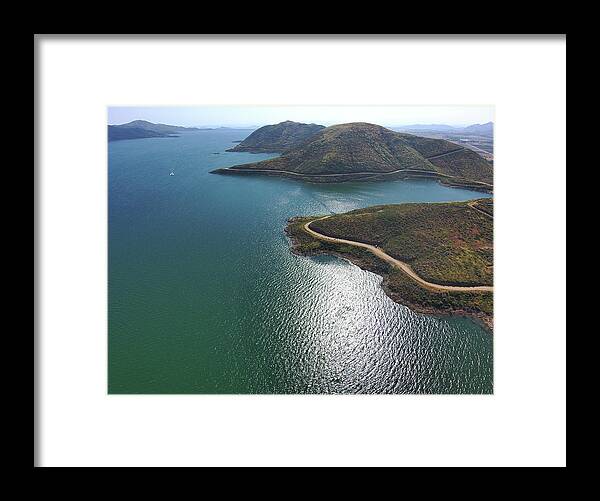 Lake Framed Print featuring the photograph A Diamond of a Lake by Marcus Jones