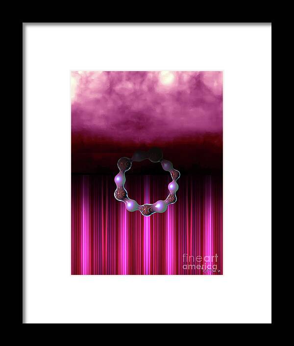 Conceptualism Framed Print featuring the digital art A Gift of Seduction by Walter Neal