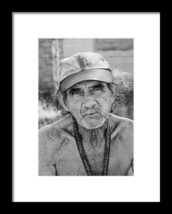 Street Framed Print featuring the photograph A Hard Life by David Lee