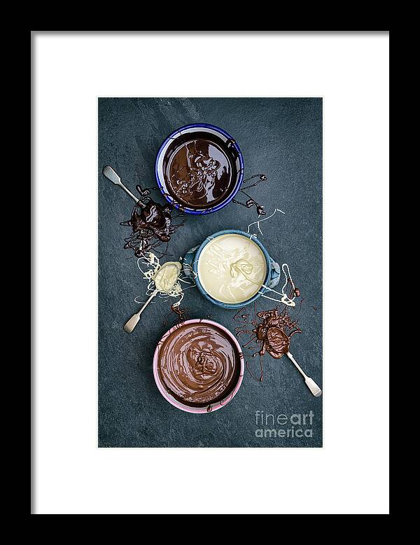 Chocolate Framed Print featuring the photograph A Mess of Chocolate by Tim Gainey