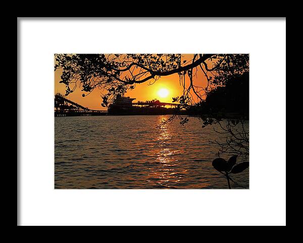 View Framed Print featuring the photograph A View From Hornibrook by Joan Stratton