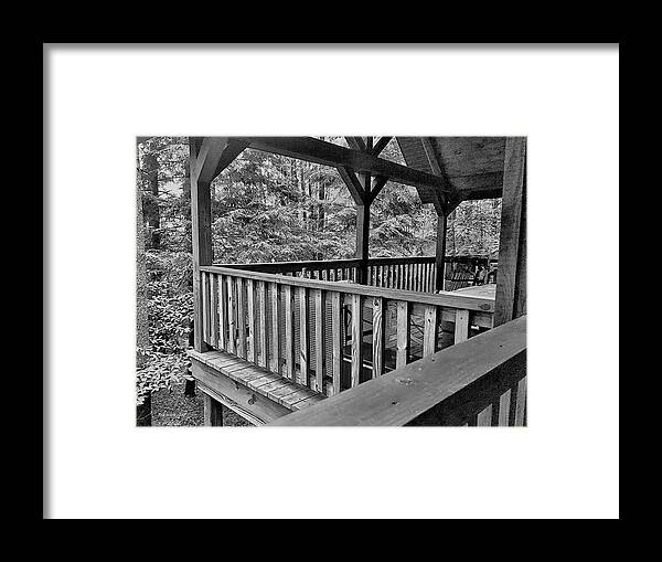 Woods Framed Print featuring the photograph A Wizards Roost by John Anderson