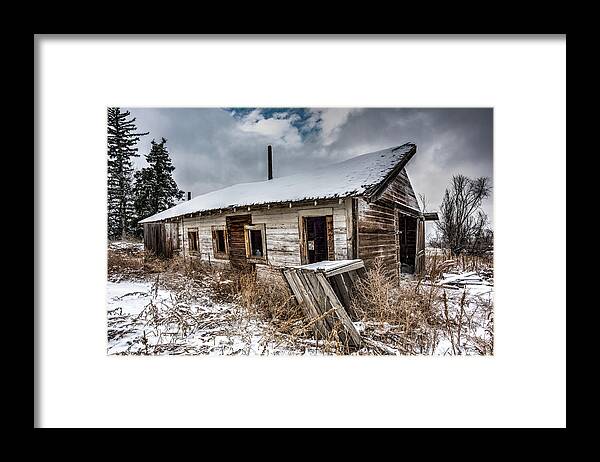 Barn Framed Print featuring the photograph Abandoned II by Jennifer Grossnickle