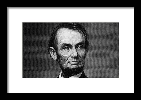 Abe Framed Print featuring the photograph Abe Lincoln by Action